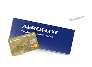 кредитную карту Aeroflot